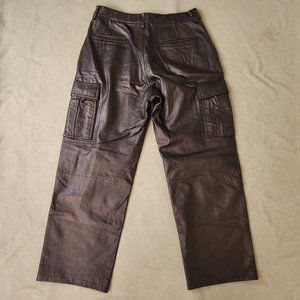 超珍品 WILSONS REALLEATHER PANTS STADS Wilsons Leather Cargo Pants - Gem